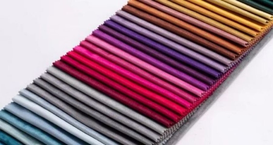 家具製造販売業のゆがみは100%家具のためのリネンMicrofiberのソファーの生地を編んだ
