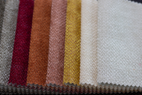 シュニールのビロードのソファーの家具製造販売業生地のブラシをかけられたパターン