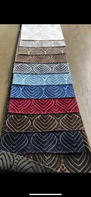 Softness Soft and Comfortable Chenille Sofa Fabric with Knitted Line Fabric