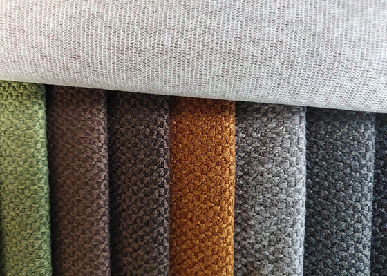 シュニールのソファーのリネン織り方の家具製造販売業生地可融性370gsm
